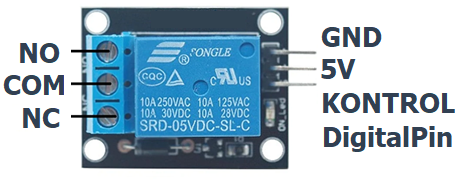 Ro Le Arduino Arduino Röle Kullanımı (Uno-MEGA 2560) | TemirLabs